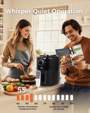 Mini Air Fryer 2.1 QT,  Adjustable Time&Temp Control, Ideal for 1-2 People, QZG-S08C3