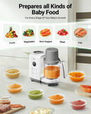 Bear 2025 Baby Food Maker SJJ-M03P1 , 2-Layer Steamer & Blender with Bottle Warmer, Sterilizer & Auto-Clean, BPA-Free