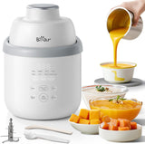 Bear NutriEase Baby Food Steamer and Blender, Stainless Steel, One-Step Auto Processor