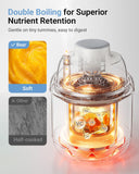 Bear NutriEase Baby Food Steamer and Blender, Stainless Steel, One-Step Auto Processor