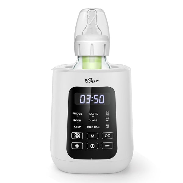 Bear Baby Bottle Warmer NNQ-H05M1 for Breastmilk & Formula, Water Bath Heat, Auto Shut-Off