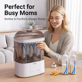 Baby Bottle Sterilizer & Dryer, 2-Layer Electric Steam All-in-One with HEPA Filter XDG-B05V1