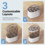 Baby Bottle Sterilizer & Dryer, 2-Layer Electric Steam All-in-One with HEPA Filter XDG-B05V1