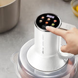 BEAR Multi-Function Food Processor with 6 Smart Modes, Vegetable Slicer, Meat Chopper, Dough Kneader & 300W Motor - CH-5L05G48