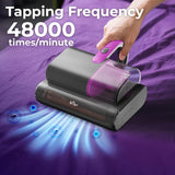 Bear Mattress Vacuum Cleaner CMY-H03G5 with 253.7nm UV-C Light, 140°F Heat, HEPA Filter, 15Kpa Strong Suction Handheld Vac for Bed, Sofa & Pet Hair