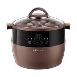 Bear Purple Clay Stew Pot Set DDZ-B45Z2 , 4.5L + 4x 0.5L