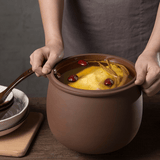 Bear Purple Clay Stew Pot Set DDZ-B45Z2 , 4.5L + 4x 0.5L