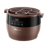 Bear Purple Clay Stew Pot Set DDZ-B45Z2 , 4.5L + 4x 0.5L