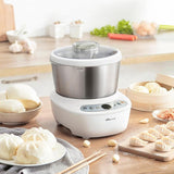 BEAR 5L Electric Dough Maker with Knead & Ferment Programs, 304 Stainless Steel Bowl, 200W Motor & 35-40°C Proofing - DM-5L50B84