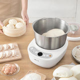 BEAR 5L Electric Dough Maker with Knead & Ferment Programs, 304 Stainless Steel Bowl, 200W Motor & 35-40°C Proofing - DM-5L50B84