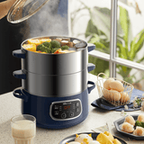 Multi-Purpose Electric Steamer 24CM DZG-D80J4