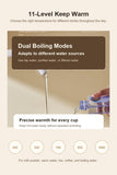 BEAR EWB-5L30G17 11 level keep warm and dual boiling modes