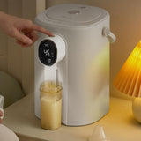 Bear Warmth Plus Smart Electric Water Boiler, 5L/169 fl oz, 11 Temp Settings, White EWB-5L50H23