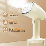 Handheld Clothes Steamer, 10s Fast Heat-Up, Portable Travel Steamer, 260ml Tank, Auto-Off GTJ-D10M1
