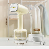 Handheld Clothes Steamer, 10s Fast Heat-Up, Portable Travel Steamer, 260ml Tank, Auto-Off GTJ-D10M1