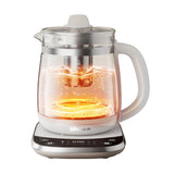 BEAR 2L Electric Health Pot, Glass Tea Kettle with 24H Keep Warm, 1200W Fast Boil & Delay Start - HK-5L20R37