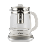 BEAR 2L Electric Health Pot, Glass Tea Kettle with 24H Keep Warm, 1200W Fast Boil & Delay Start - HK-5L20R37