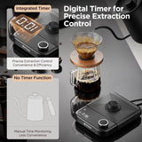 Gooseneck Electric Kettle, Temp Control, 1200W Fast Heat, Keep Warm, 0.8L for Coffee & Tea KFJ-D10Z1