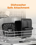 Bear Air Fryer 6.4Qt, 8 in 1 Airfryer Timer Temp Adjustable Large Visible Window QZG-P15J5