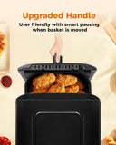 Bear Air Fryer 6.4Qt, 8 in 1 Airfryer Timer Temp Adjustable Large Visible Window QZG-P15J5