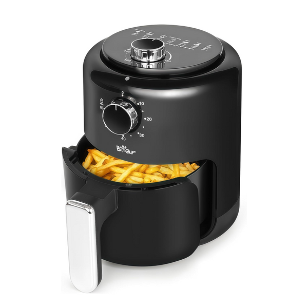 Mini Air Fryer 2.1 QT,  Adjustable Time&Temp Control, Ideal for 1-2 People, QZG-S08C3