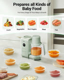 Bear 2025 Baby Food Maker SJJ-M03P1 , 2-Layer Steamer & Blender with Bottle Warmer, Sterilizer & Auto-Clean, BPA-Free