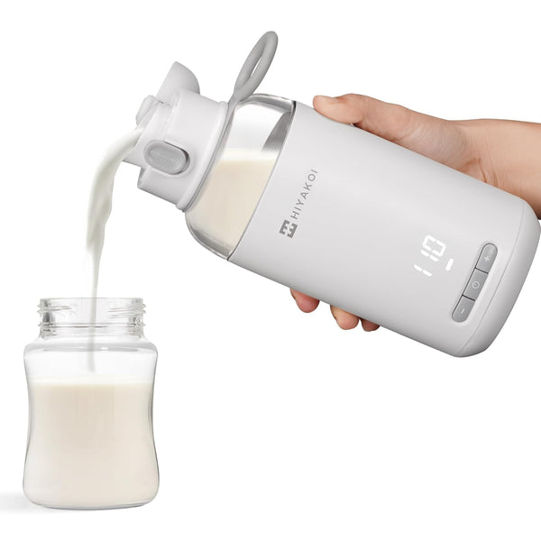 Cordless Portable Milk Warmer, Fast Heat, 6H Retention, 9oz, Baby-Safe, Travel Friendly TNQ-C03R6