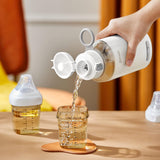 Cordless Portable Milk Warmer, Fast Heat, 6H Retention, 9oz, Baby-Safe, Travel Friendly TNQ-C03R6