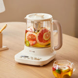 Bear health pot YSH-D10Y3, 600W 1.0L cream color