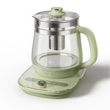 Bear Electric Multi-Kettle YSH-E15A1, 1.5L Glass Health Pot with Infuser, Preset Timer, Adjustable Keep Warm, Tea, Soup, Porridge & More, 800W Fast Heating Herbal Tea Maker