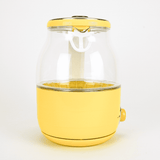 Bear 1.2L Electric Kettle, ZDH-A12R2 , Electric BPA-Free Glass Kettle, Temperature Dial, Keep Warm Function, Cordless 360° Base