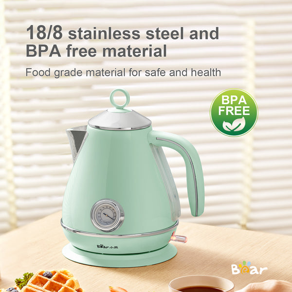 Bear Stainless Steel Electric Tea Kettle –ZDH-Q17W5