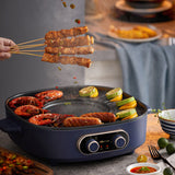 Bear 2 in 1 BBQ +Hotpot DKL-B17C1 1700W
