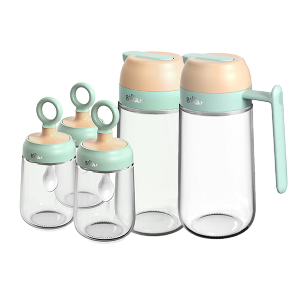 Bear Oil Dispenser & Seasoning Jar Kits