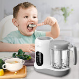 Bear Baby Food Maker | One Step Baby Food Steamer and Blender SJJ-R03B5