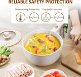 Bear 2L Electric Hot Pot, Non-Stick Saut Pan, 1000W DRG-D20L1