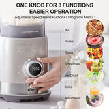 Bear Professional Blender, PBJ-B10U6, 1000W Countertop Blender for Kitchen